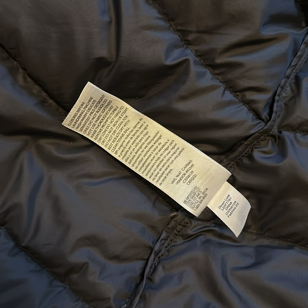 Eddie Bauer 650 Ultra Lightweight Down Longline Coat GUC L - Picture 7 of 8